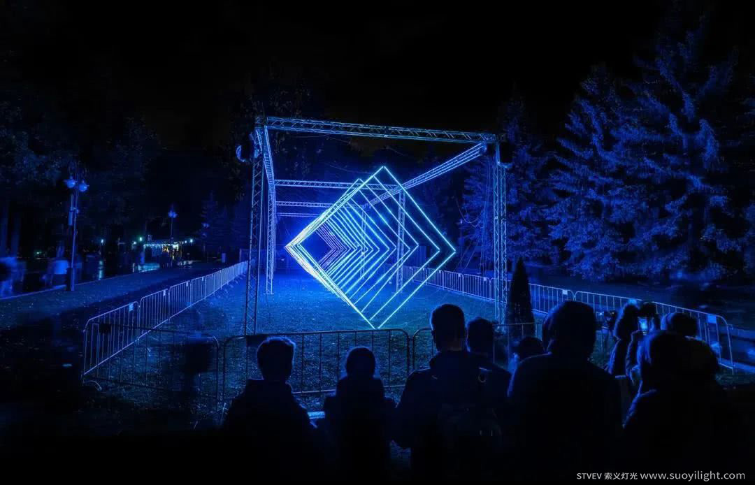 Chile奥斯坦基诺公园亮化