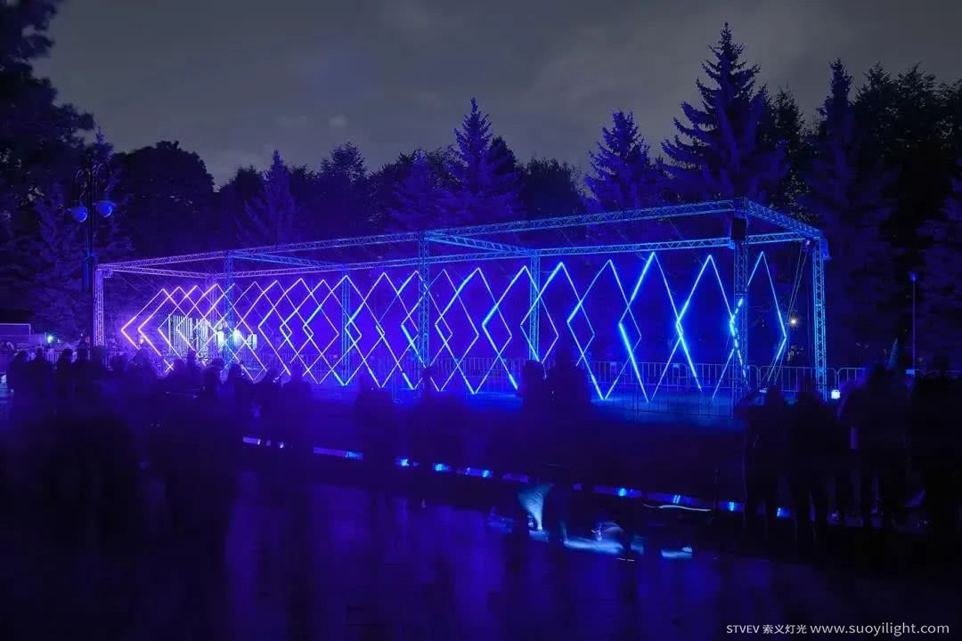 Chile奥斯坦基诺公园亮化