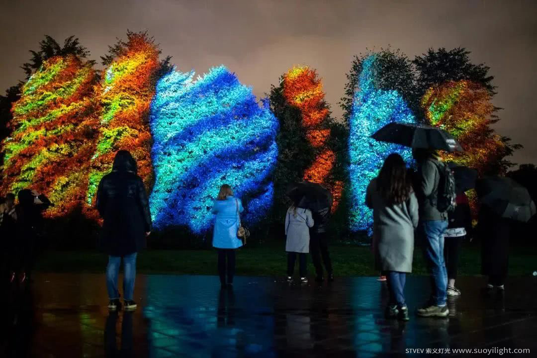 Chile奥斯坦基诺公园亮化