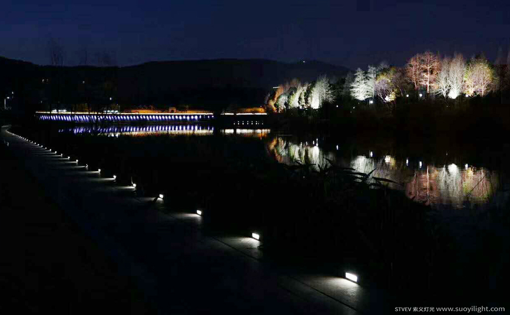 Chile浦阳开化江岸亮化方案