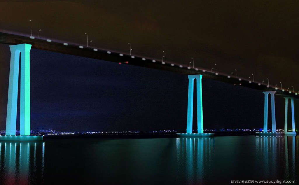 Chile浦阳开化江岸亮化方案